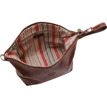 Load image into Gallery viewer, Cenzo Italian Leather Travel Toiletry Bag Dopp kit 6