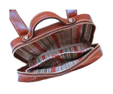 Load image into Gallery viewer, Cenzo Italian Leather Backpack Laptop Bag Knapsack 4