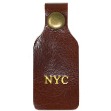 Load image into Gallery viewer, Cenzo Leather Monogram Tab
