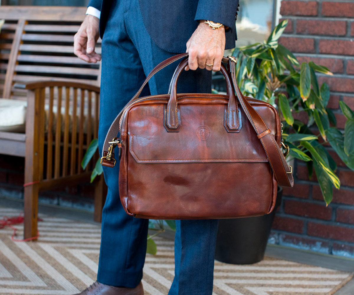 Personalize your Cenzo Leather Backpack