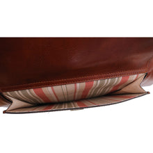 Load image into Gallery viewer, Monogram your Cenzo Doctor Style Briefcase in Vecchio Brown 5
