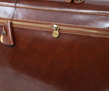Load image into Gallery viewer, Cenzo Italian Leather Briefcase Messenger Bag 
