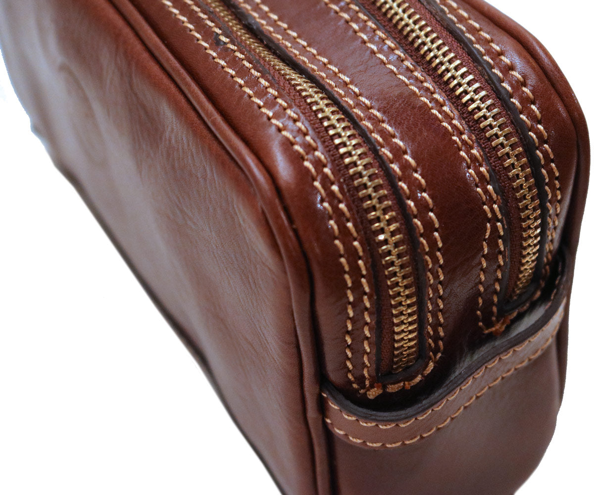 Quince – Nappa Leather Toiletry Bag