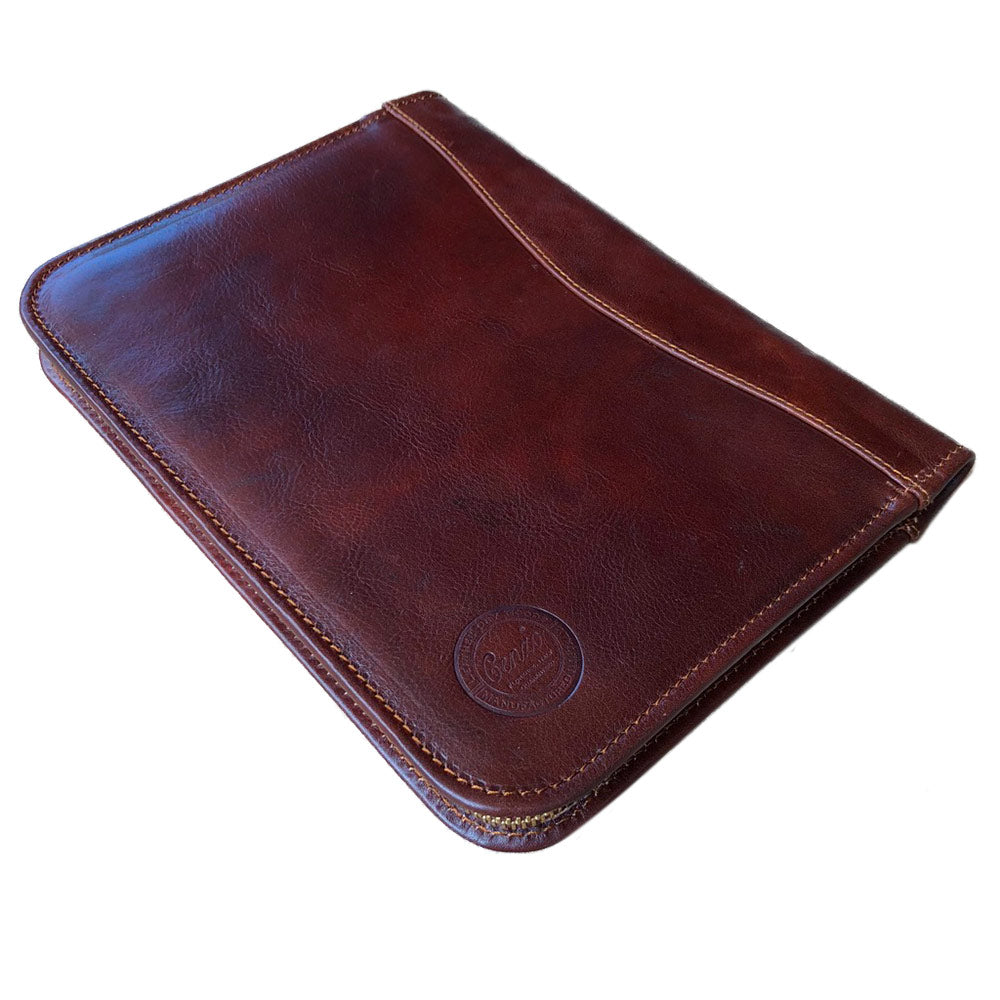 Cenzo Italian Leather Portfolio Organizer Tablet Case 1