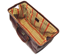 Load image into Gallery viewer, Cenzo Italian Leather Trolley Bag Wheeled Luggage 4
