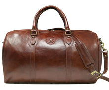 Load image into Gallery viewer, Cenzo Italian Leather Duffle Travel Bag 2
