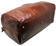 Load image into Gallery viewer, Cenzo Italian Leather Duffle Travel Bag 9
